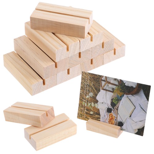 Pieces wood place card - pieces,