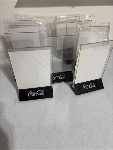 Coca cola upright sign - cola, 4"