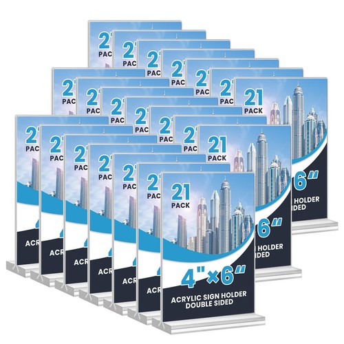 Acrylic sign holder 4x6 21 - holder,