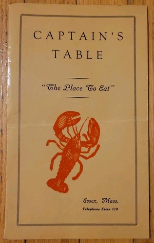 Vintage captain table - vintage, captain's