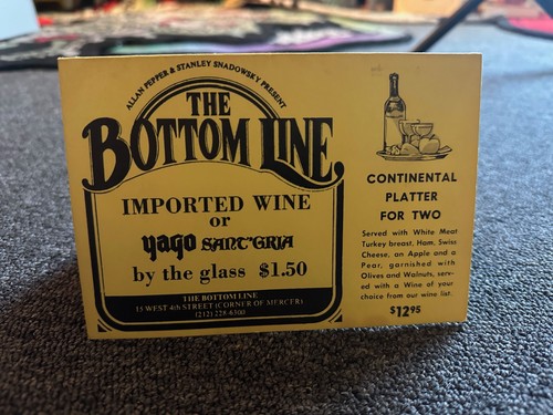 1970s the bottom line nyc - 1970s,