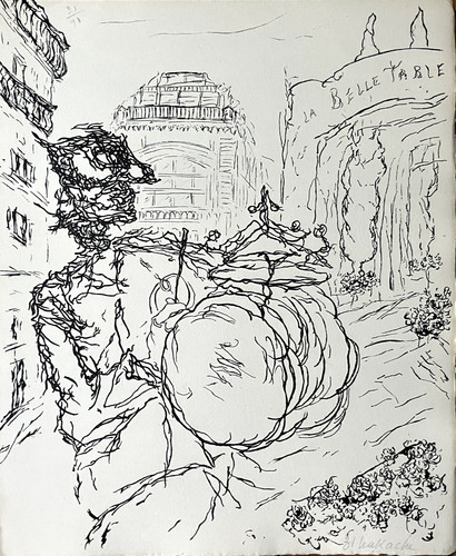 Armand nakache lithograph - nakache,
