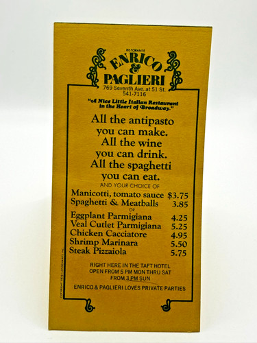 Vintage 1972 enrico paglieri - 1972,